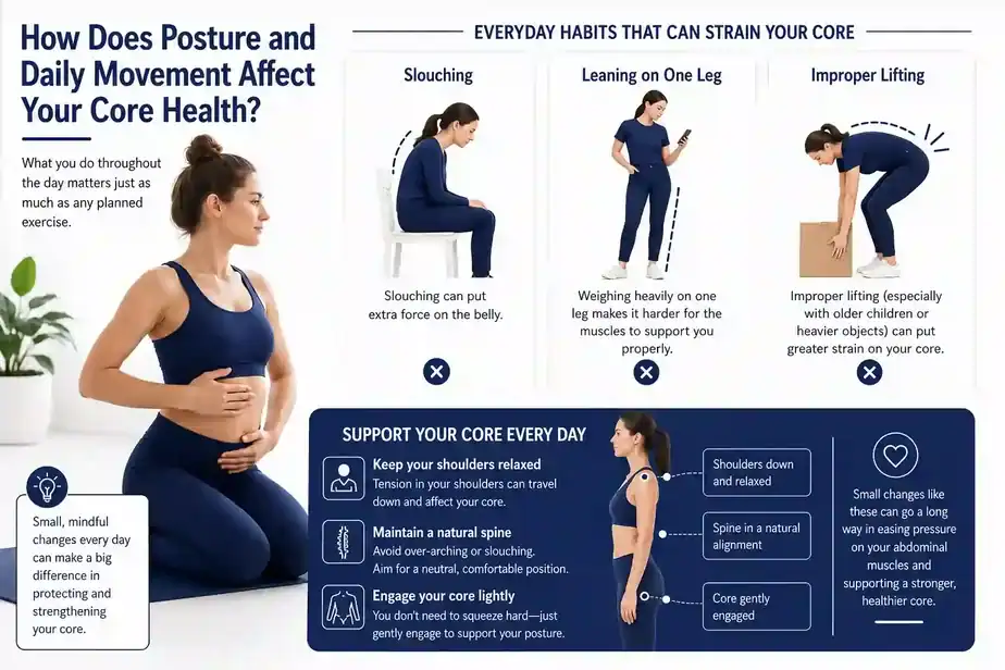How Does Posture and Daily Movement Affect Your Core Health Camberley?